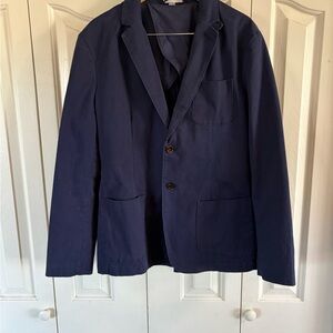 Goodfellow & Co Men's Size Large Navy Blue Sport Coat Blazer
